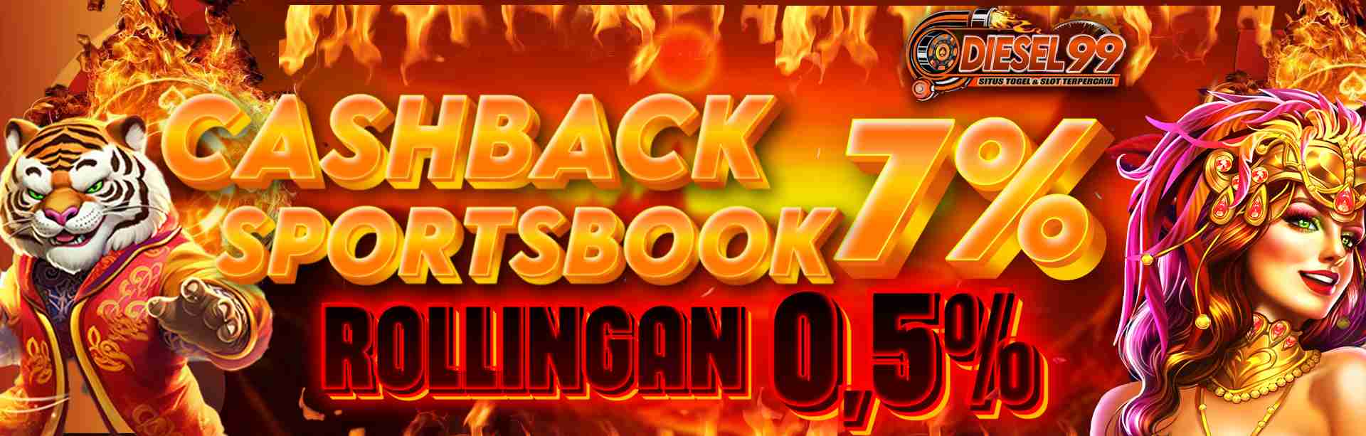 CASHBACK SPORTBOOK 7%