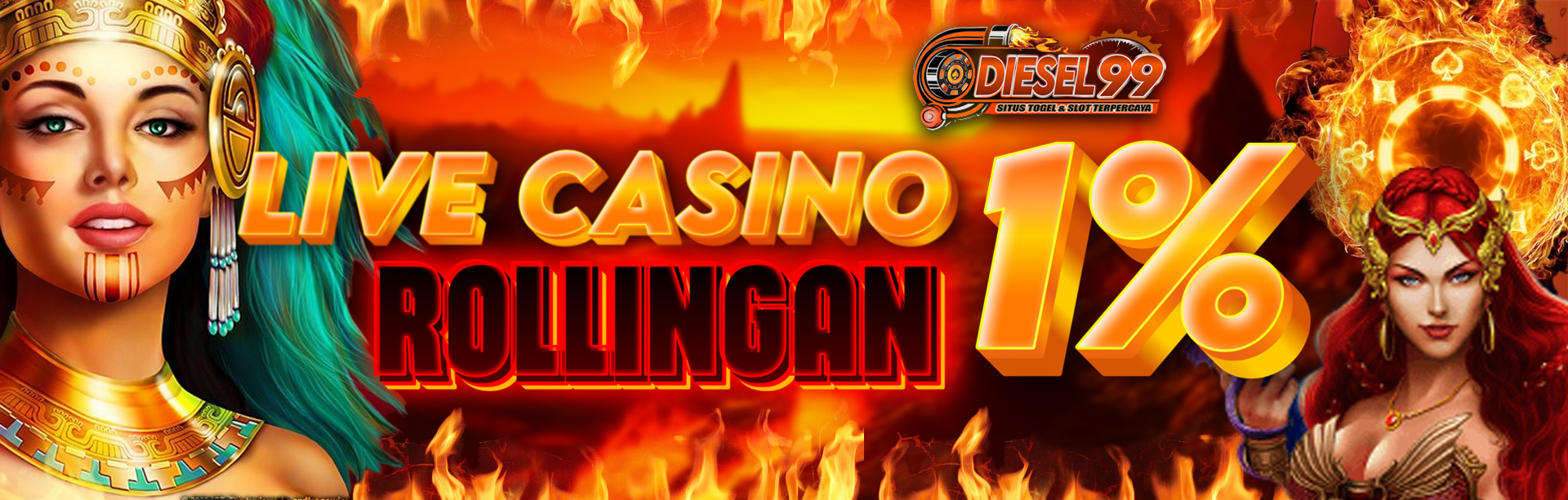 LIVE CASINO ROLLINGAN 1%