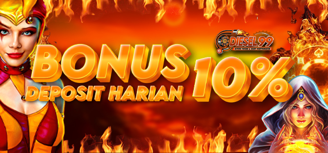 BONUS DEPOSIT HARIAN 10%