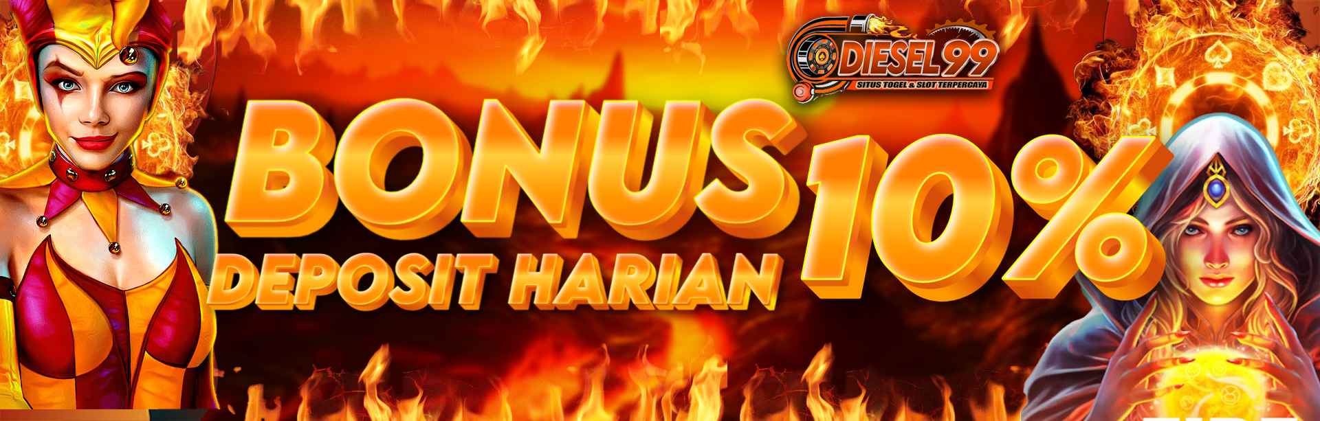 BONUS DEPOSIT HARIAN 10%