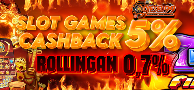 SLOT GAMES CASHBACK 5%